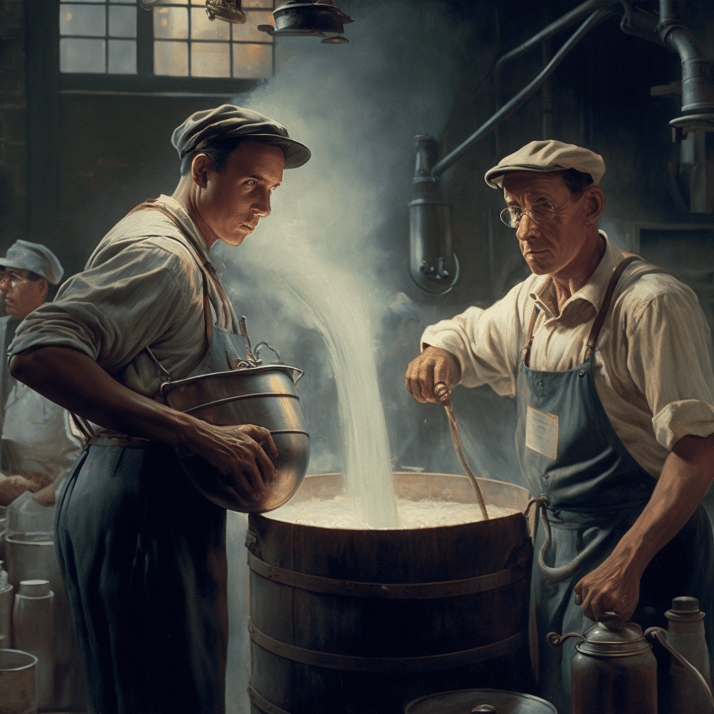 The Old Way of Making Beer